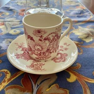 Vintage Charlotte Royal Crownford Ironstone England Cup & Saucer